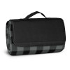 Riviera Picnic Blankets Black Grey